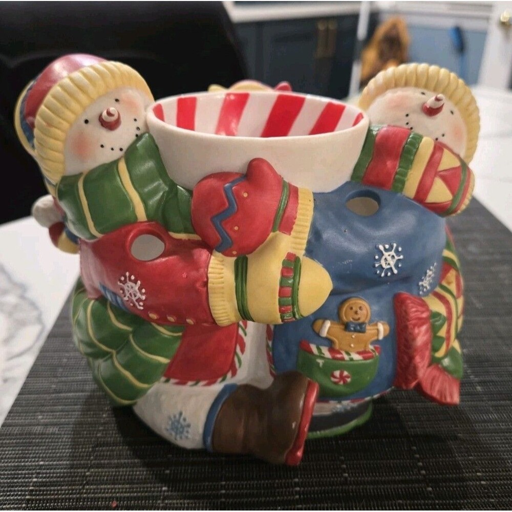 PartyLite Peppermint Pals Aroma Melts Warmer P8685 RETIRED